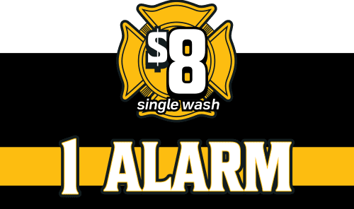 Automobile in the car wash